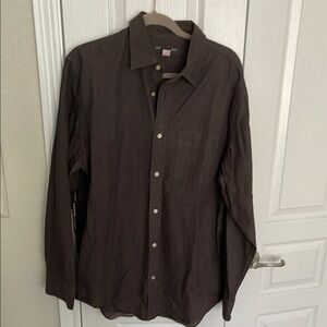 Banana Republic Brown Casual Button Down Shirt
